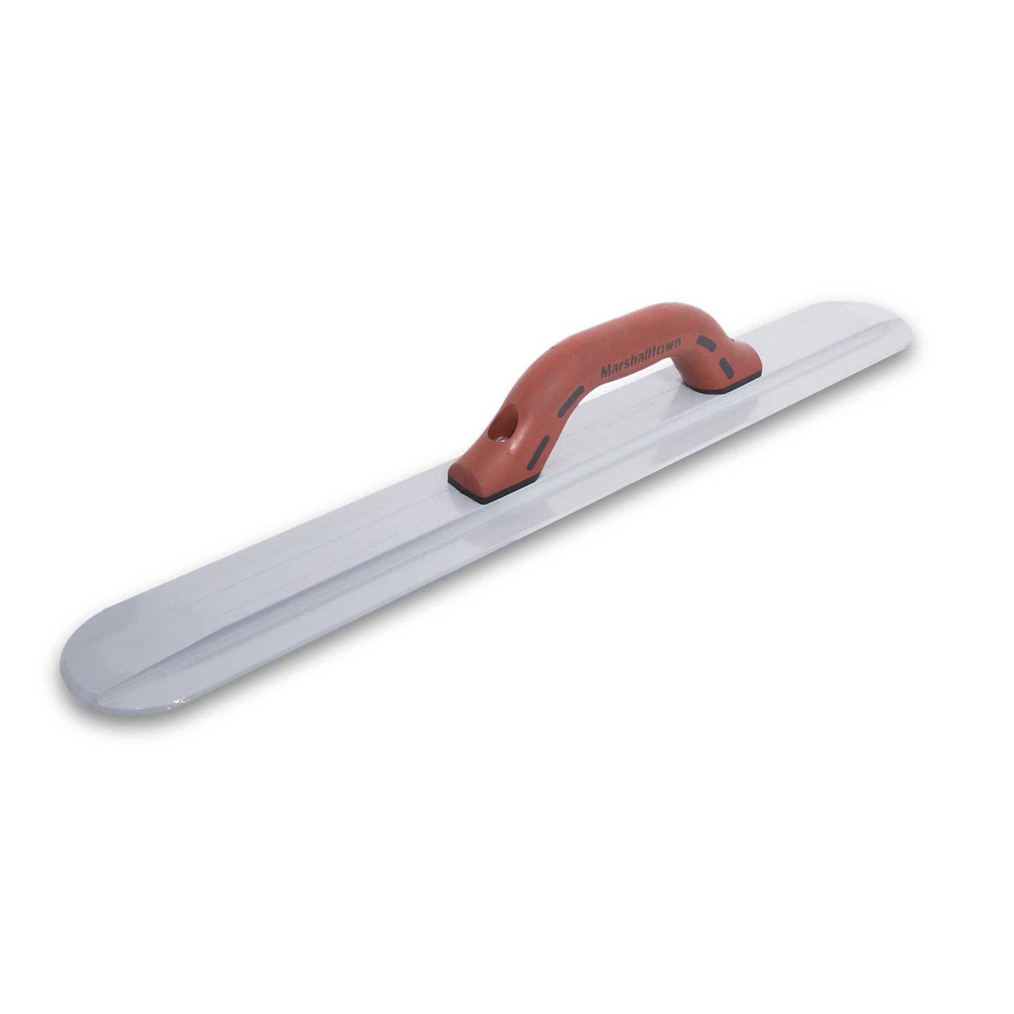 Marshalltown Magnesium Hand Float - 20in. x 3 1/8in., Round End, DuraSoft Handle, Model# 154D